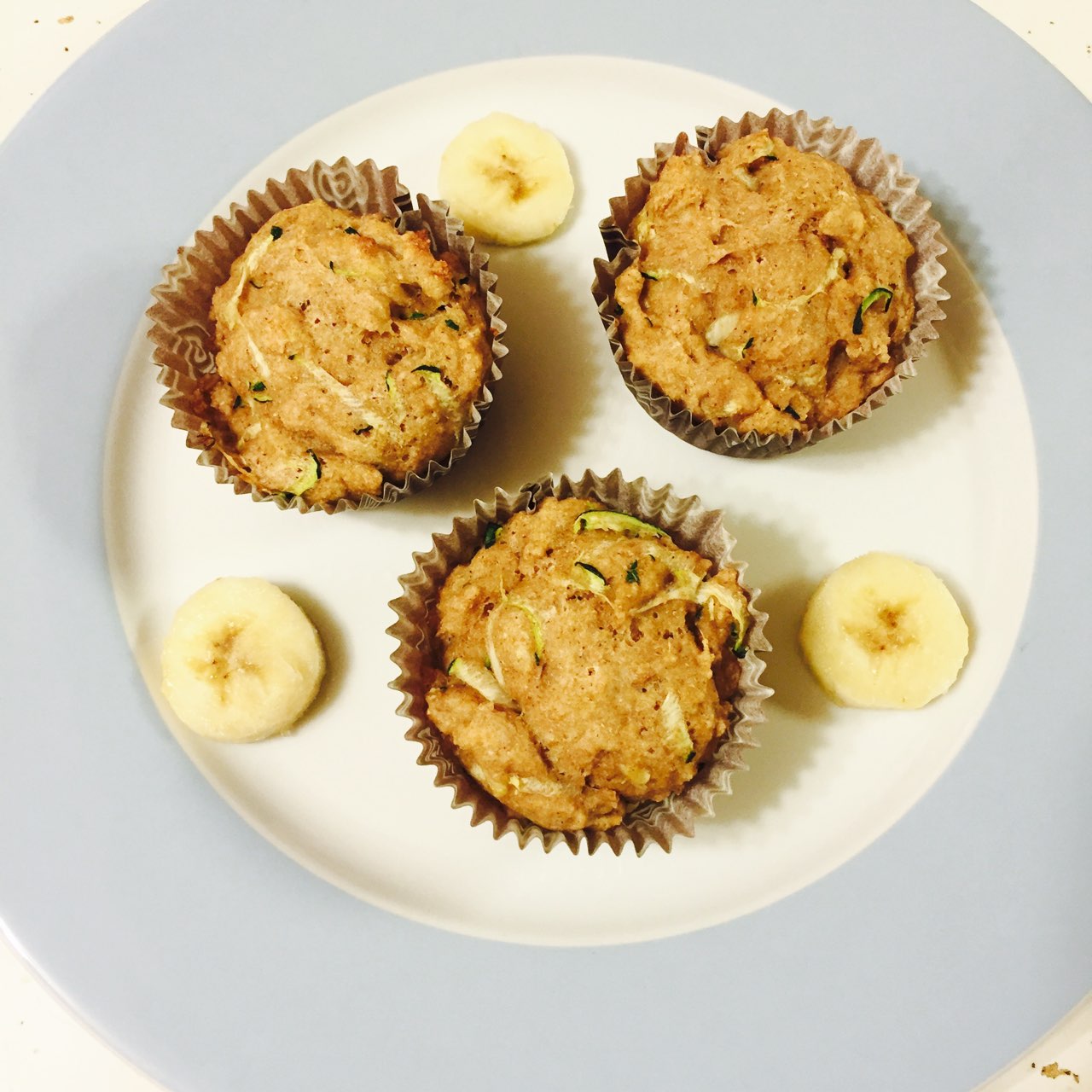 Whole Wheat Zucchini Banana Muffins Directions, calories, nutrition