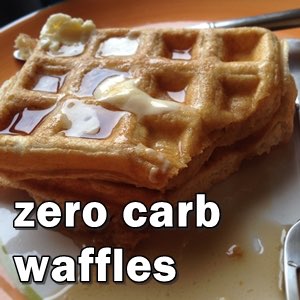 Zero Carb Waffles/ Pancakes: Directions, calories, nutrition & more