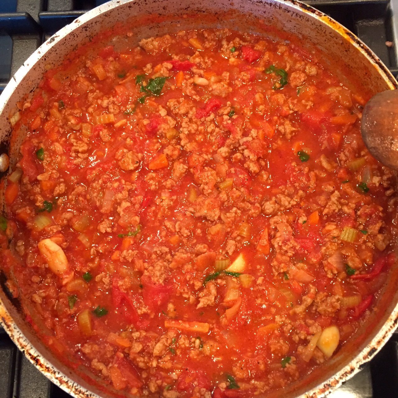 turkey bolognese Directions, calories, nutrition & more Fooducate