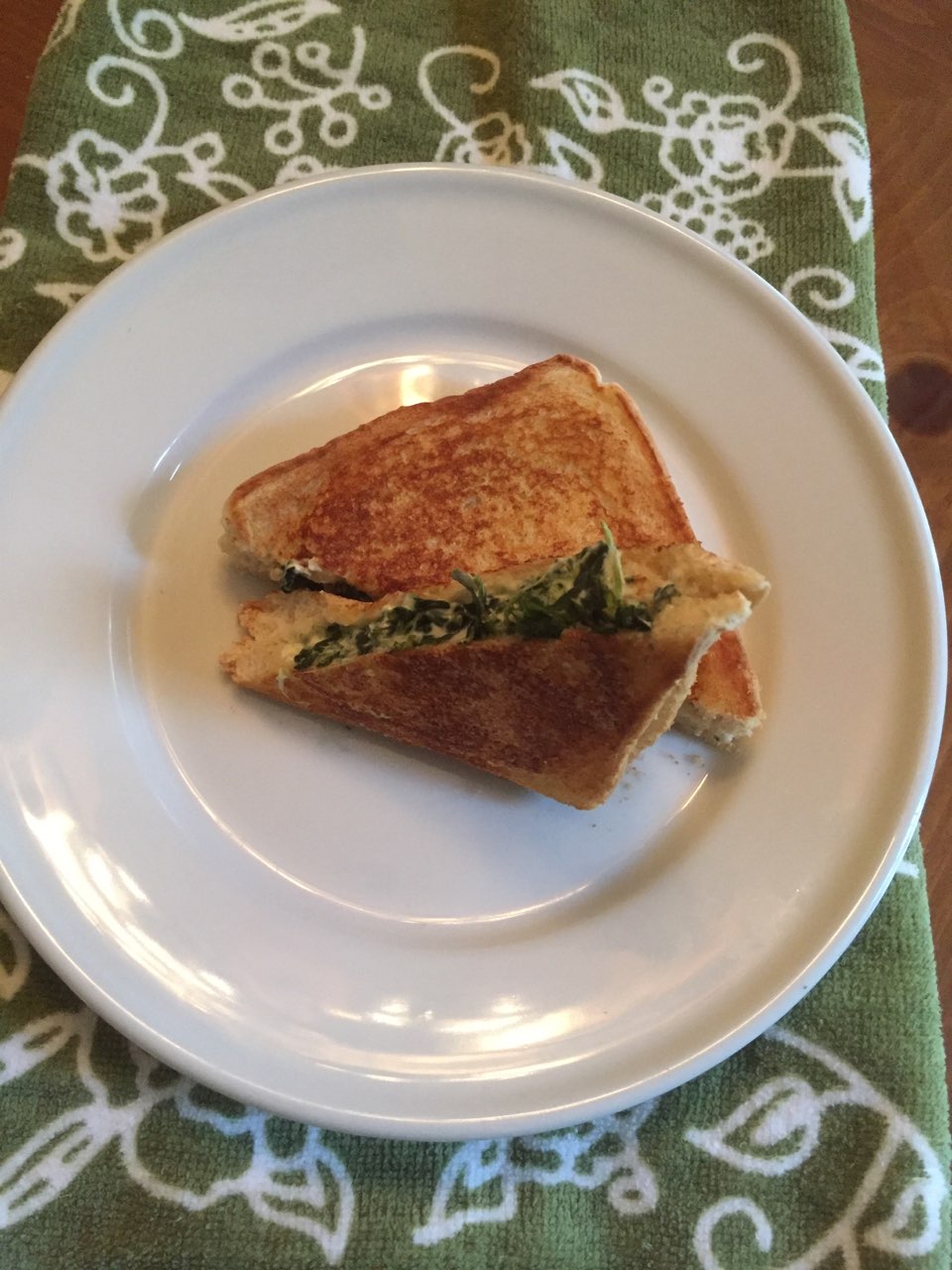 Spinach artichoke dip Parmesan crusted grilled cheese Directions