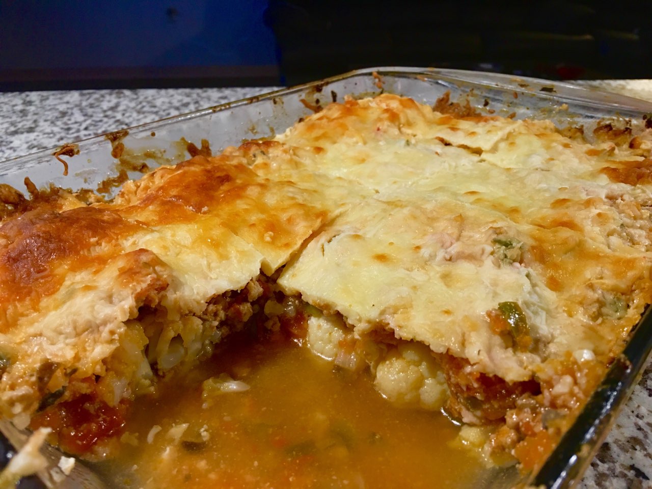 Cauliflower Lasagna Directions, calories, nutrition & more Fooducate