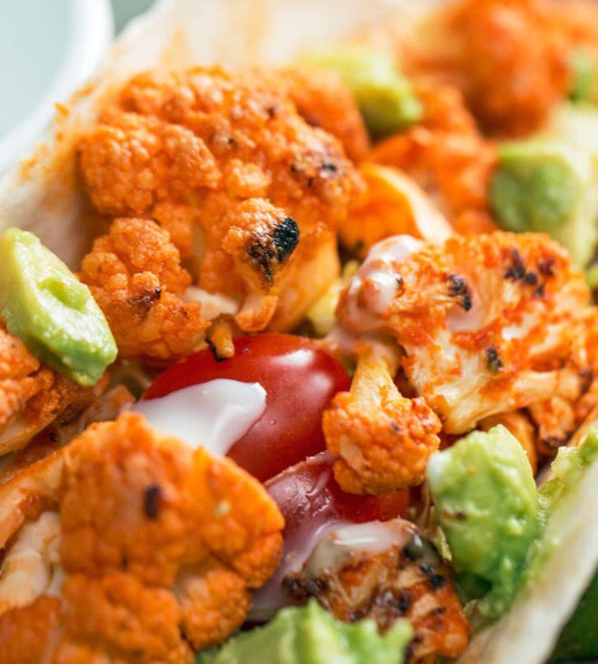 Buffalo Cauliflower (cr Buzzfeed) Directions, calories, nutrition