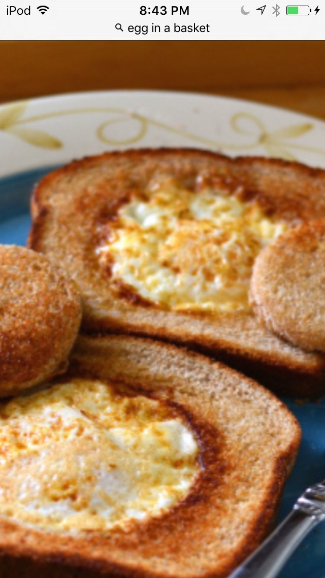 Egg in a basket Directions, calories, nutrition & more Fooducate