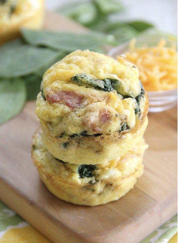 Lowcarb mini egg cups Directions, calories, nutrition & more Fooducate