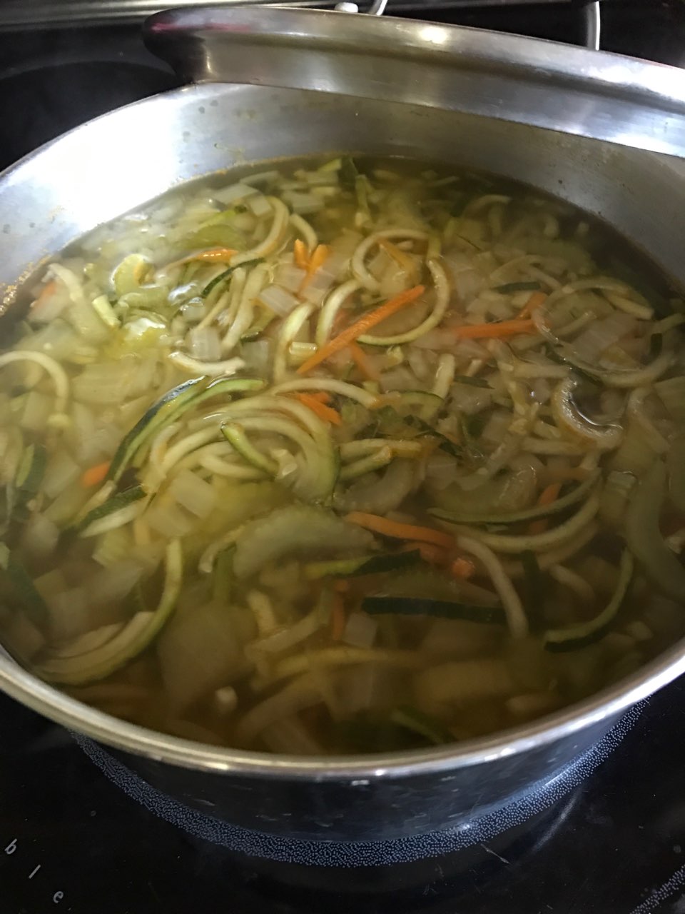 Celery & Zucchini Noodle Soup Directions, calories, nutrition & more Fooducate
