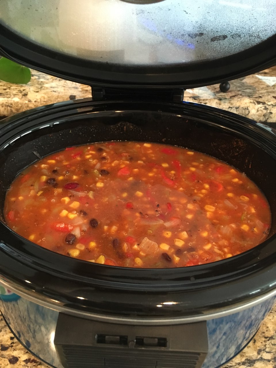 no tomato crockpot enchilada soup Directions, calories, nutrition