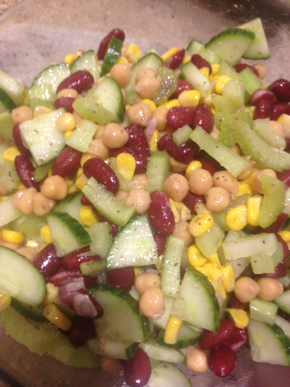 Bean Salad Directions, calories, nutrition & more Fooducate