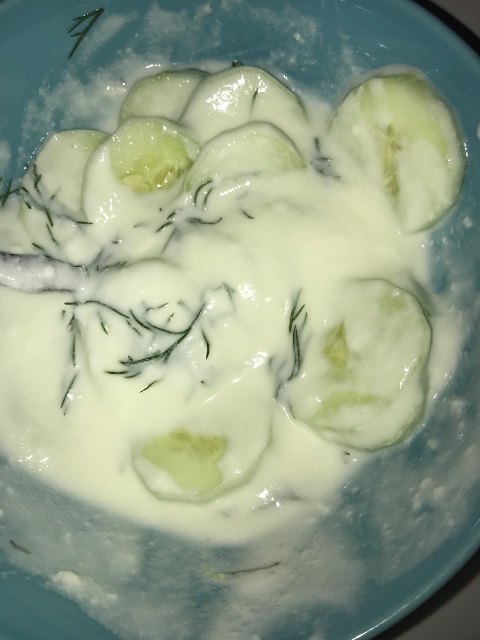 cucmber and dill yoghurt Directions, calories, nutrition & more Fooducate