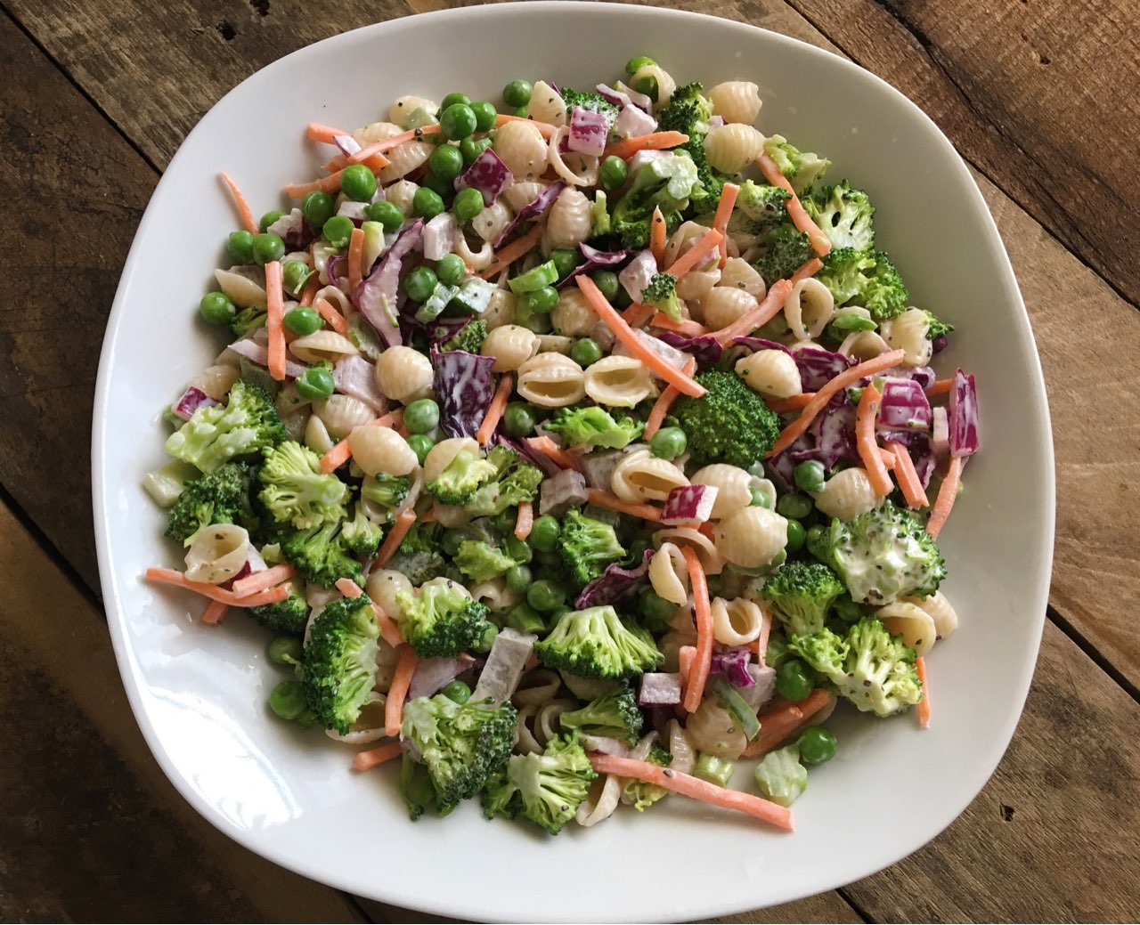 Easy Pasta Salad Directions, calories, nutrition & more Fooducate