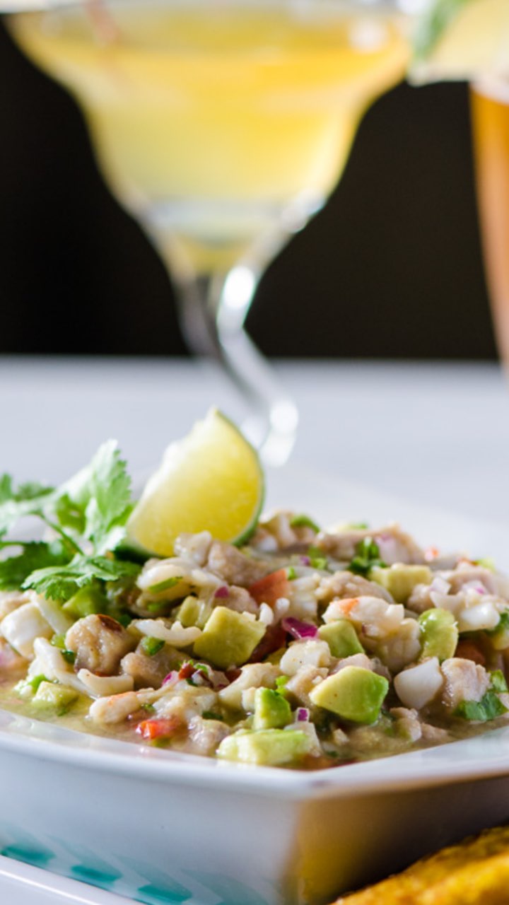margarita seafood ceviche Directions, calories, nutrition & more
