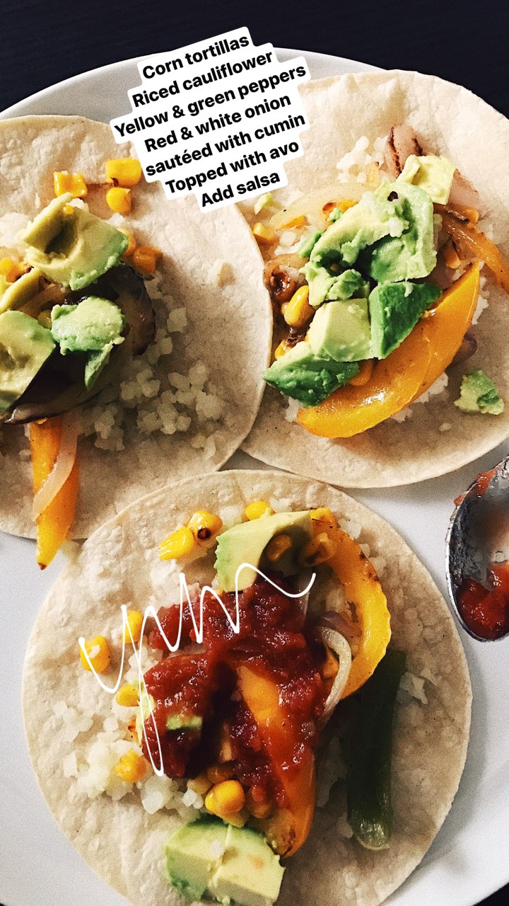 riced cauliflower tacos Directions, calories, nutrition & more Fooducate