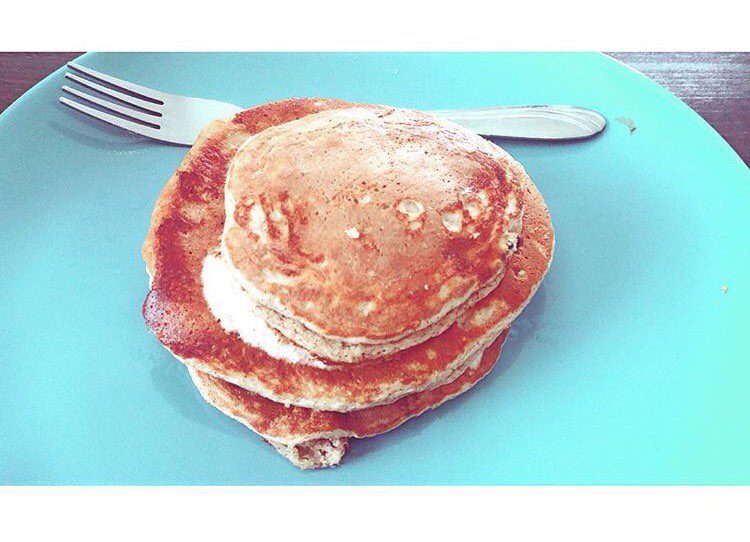 Cinnamon Roll Protein Pancakes Directions, calories, nutrition & more Fooducate