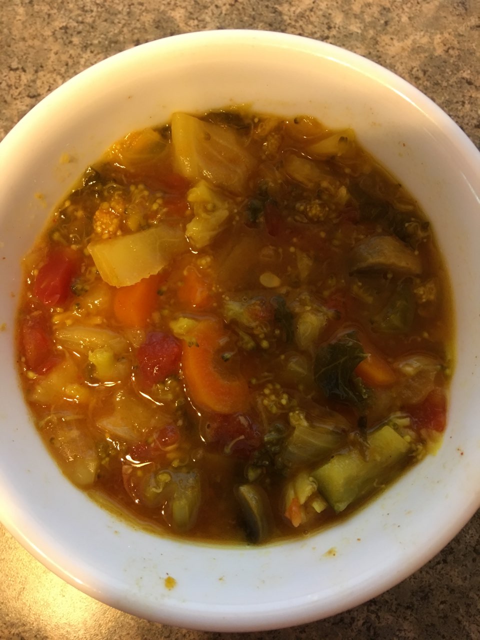 vegetable soup home made Directions, calories, nutrition & more