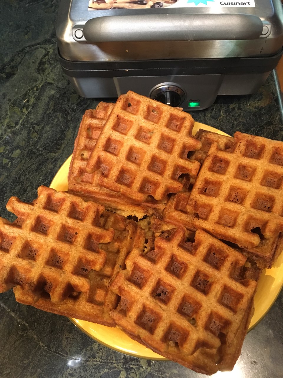 Vegan gluten free organic waffles Directions, calories, nutrition