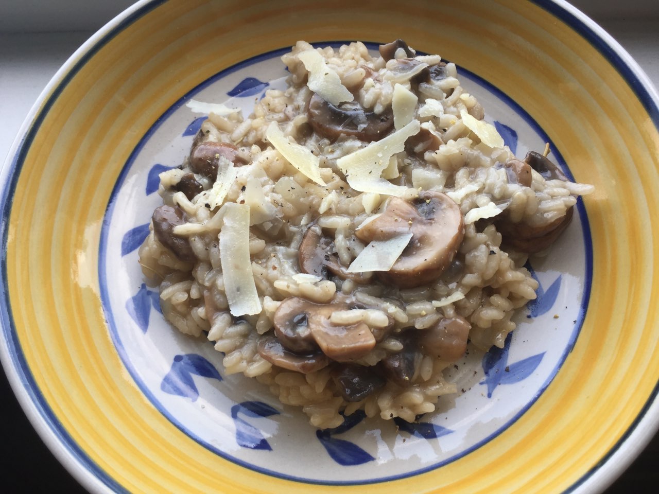 mushroom risotto Directions, calories, nutrition & more Fooducate