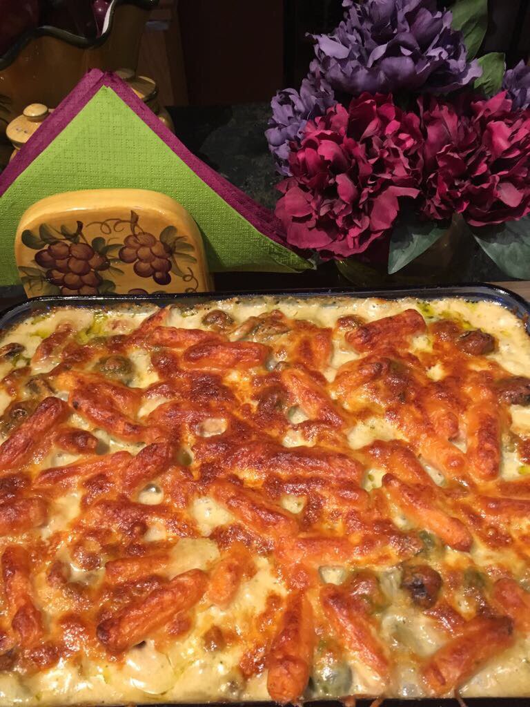 Brussel Sprouts Casserole Directions, calories, nutrition & more