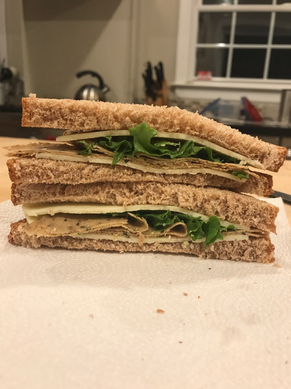vegetarian deli sandwich Directions, calories, nutrition & more