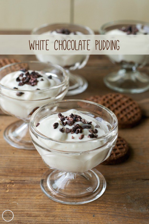 Vegan White Chocolate Pudding Directions, calories, nutrition & more