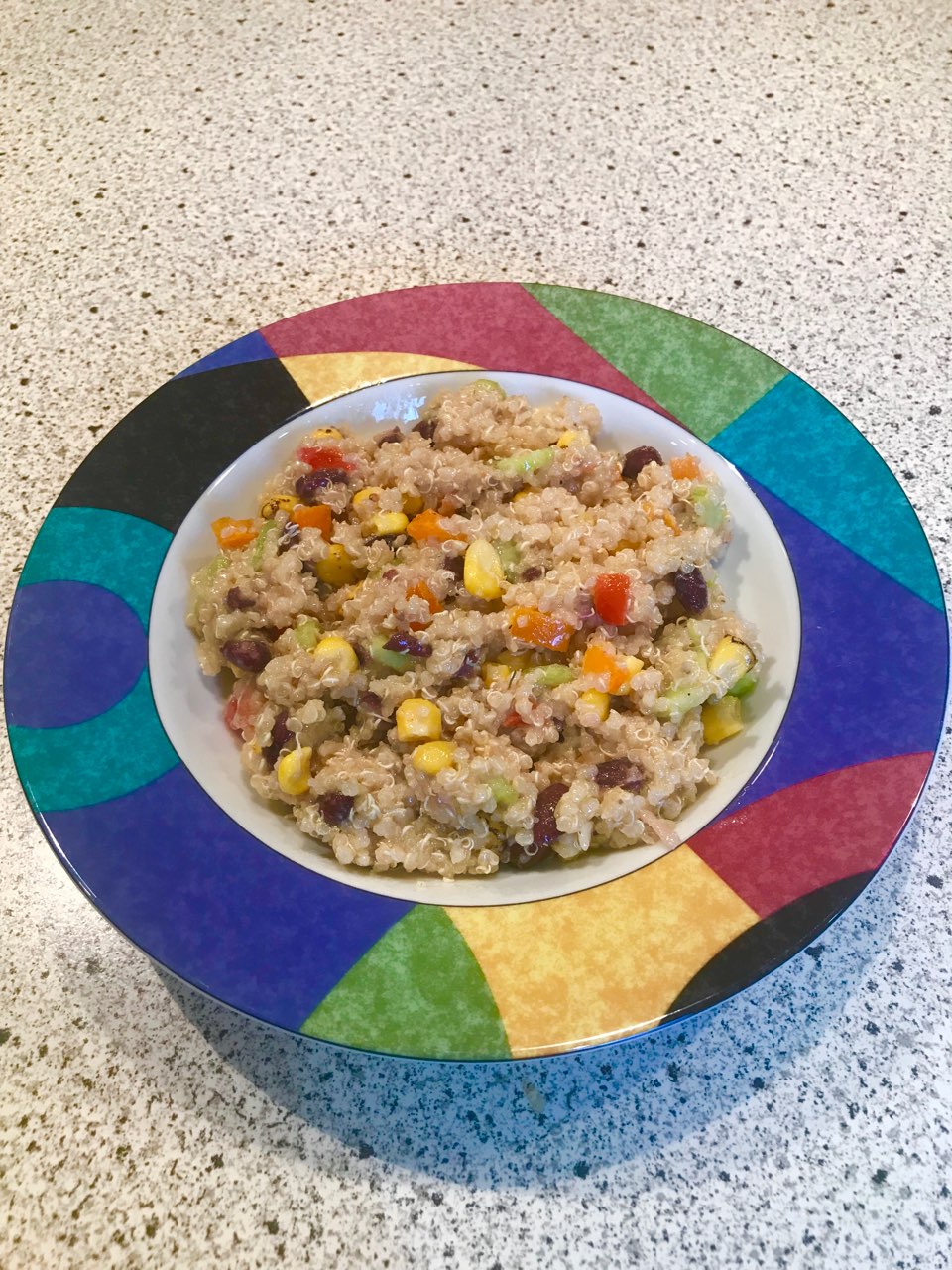 Red Wine Vinaigrette Quinoa Salad Directions, calories, nutrition