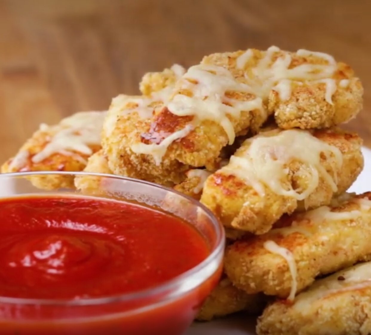 baked chicken strips Directions, calories, nutrition & more Fooducate