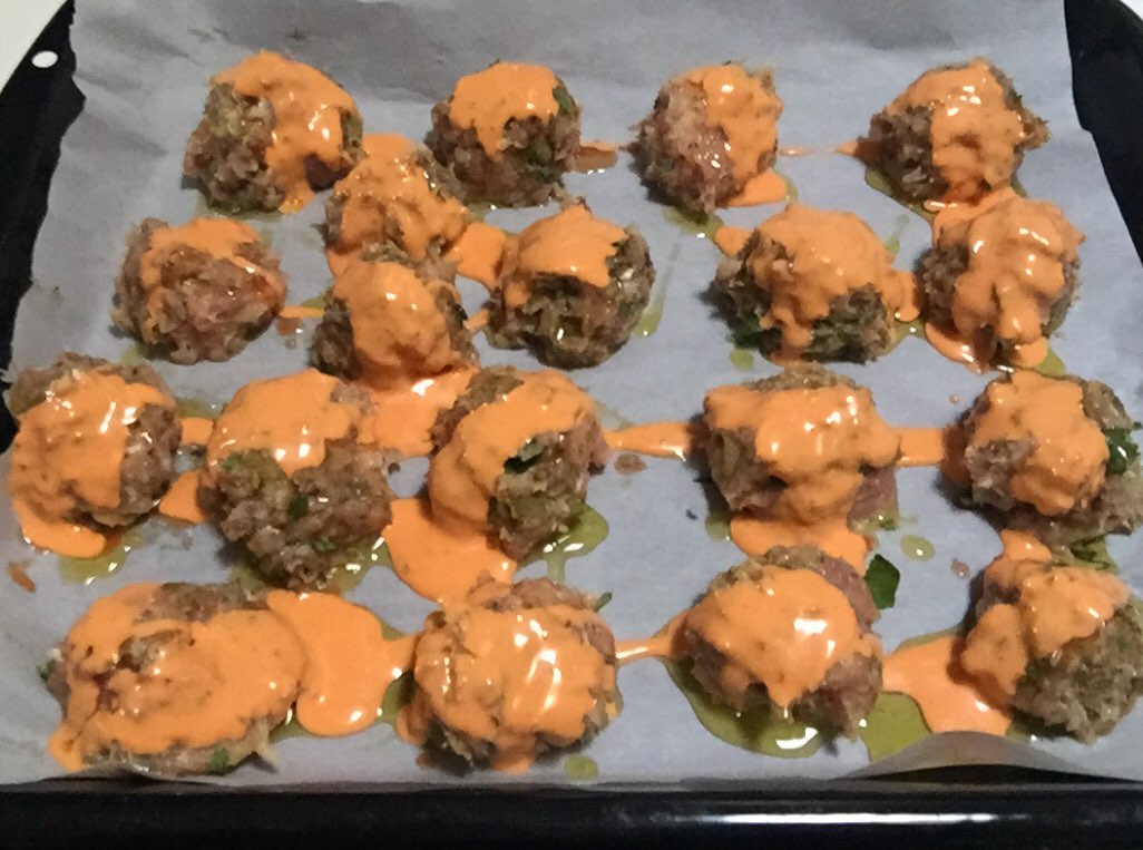 Ground Chicken Meatballs Directions, calories, nutrition & more