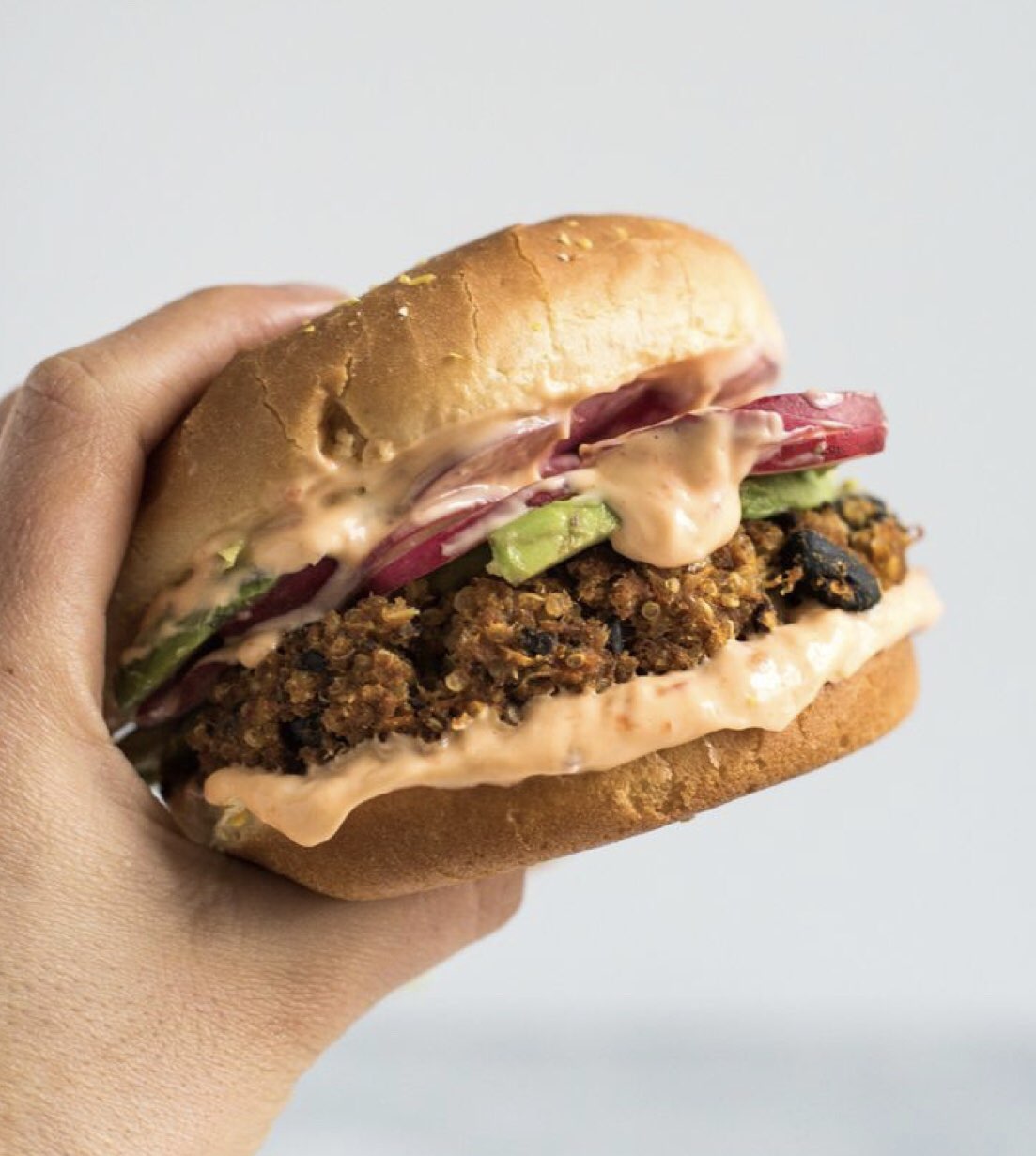 Sweet Potato Quinoa Black Bean Burger Directions, calories, nutrition