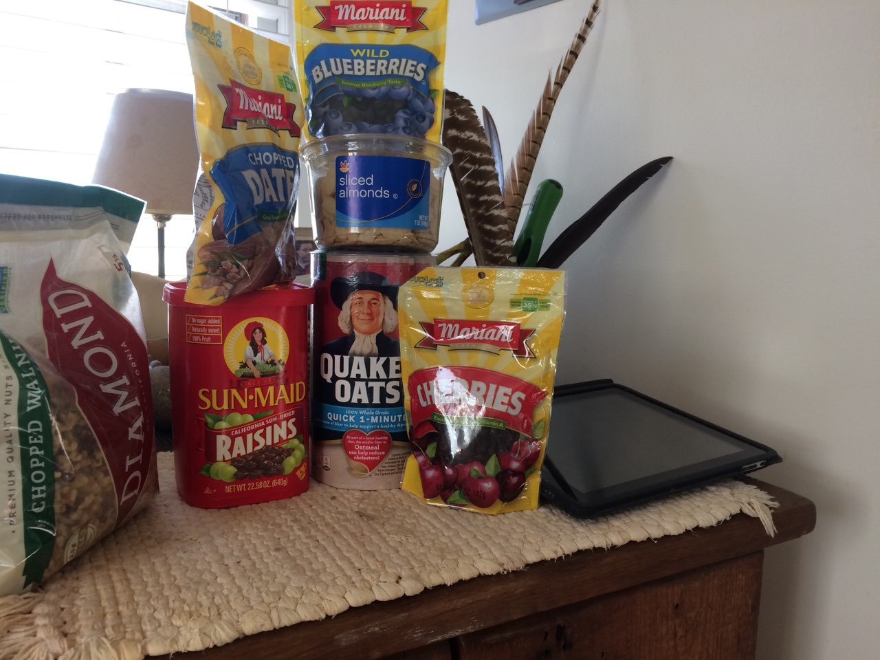 Fruits & Nuts Molasses/Honey Granola Directions, calories, nutrition