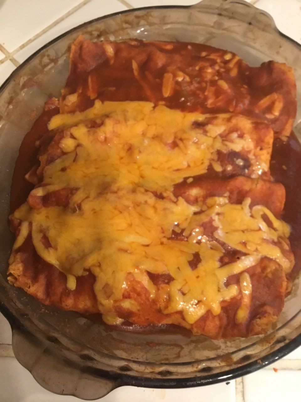 Chicken Enchiladas Directions, calories, nutrition & more Fooducate