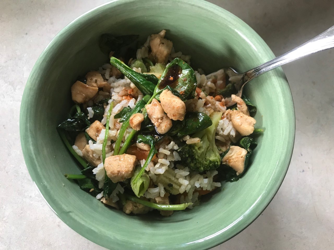 Warm & Spicy Asian Salad Directions, calories, nutrition & more