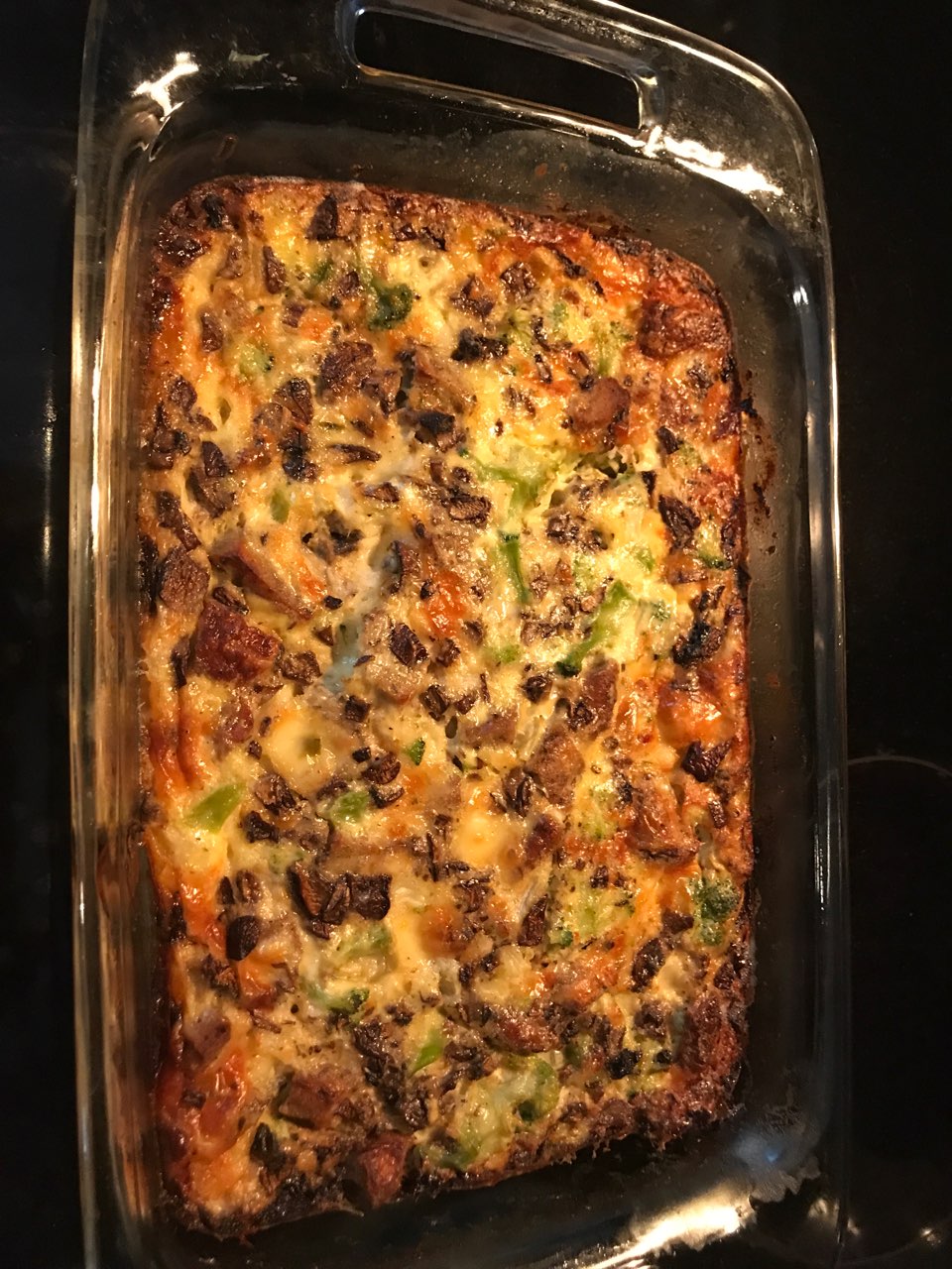 Crustless Sausage Vegetable Quiche Directions, calories, nutrition