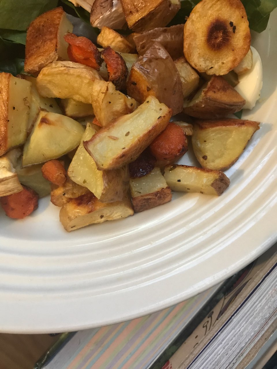 Roasted Root and Potatoes: Directions, calories, nutrition & more ...