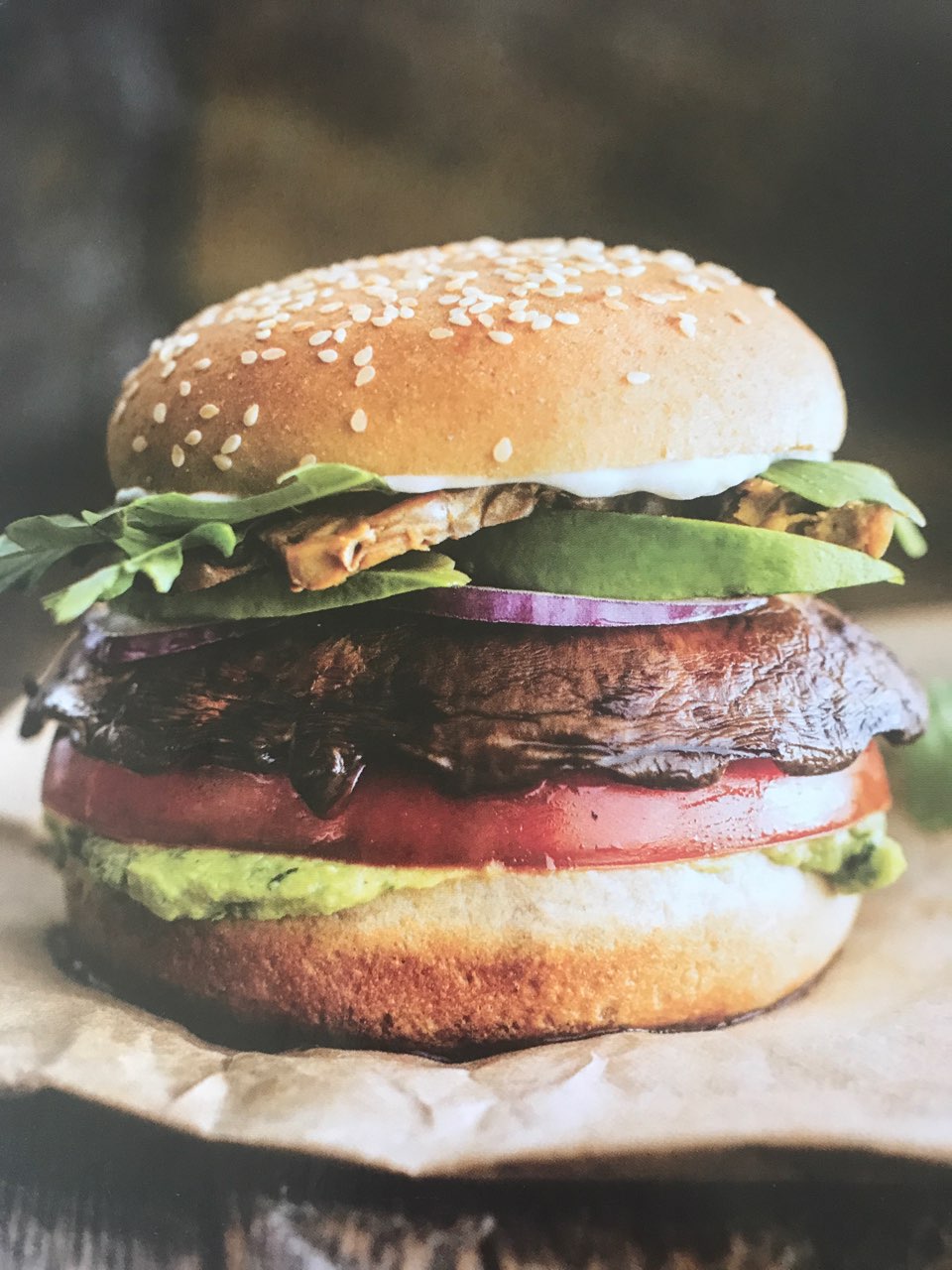 Portobello burger Directions, calories, nutrition & more Fooducate