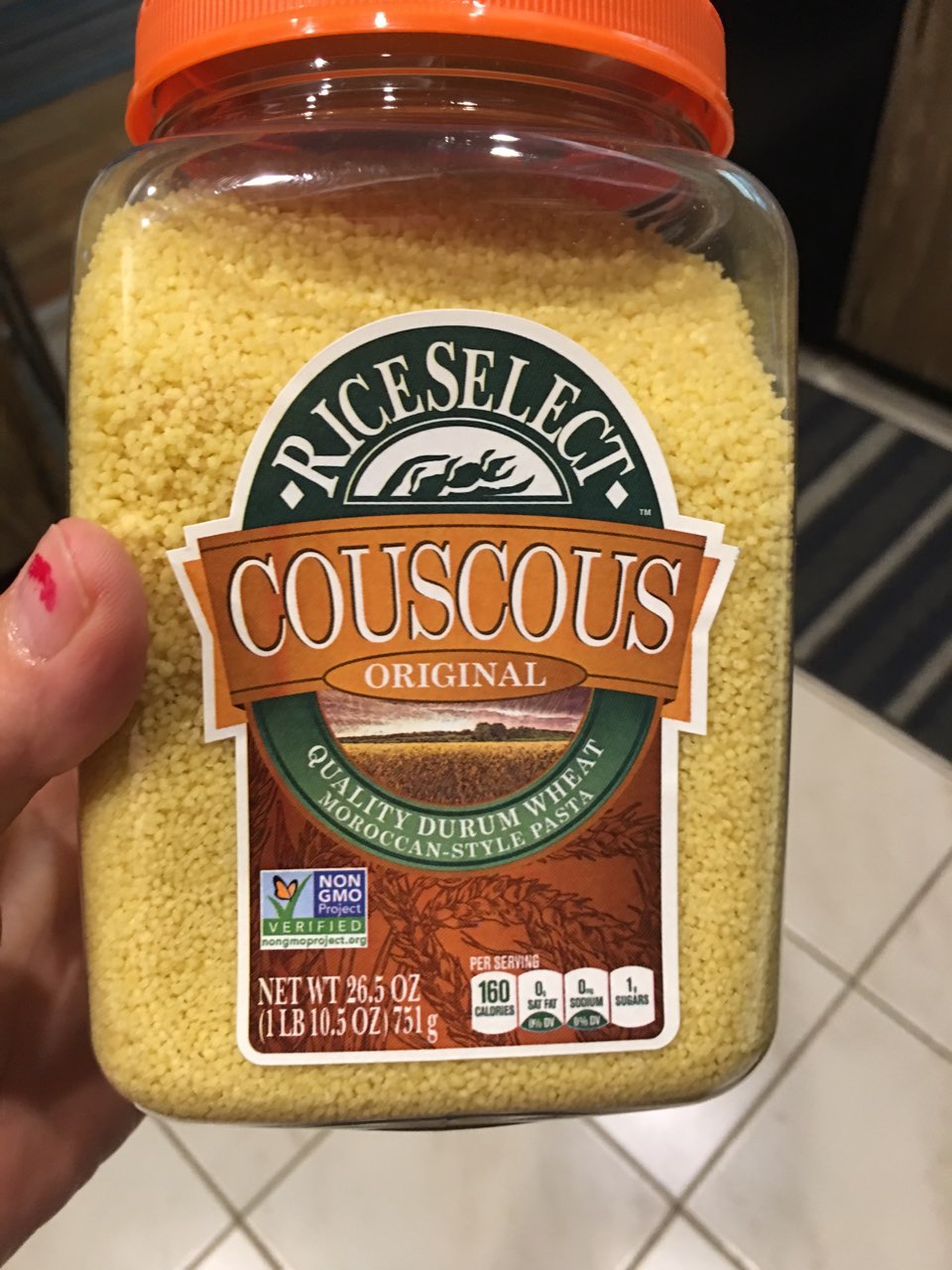 Couscous Hack Directions, calories, nutrition & more Fooducate