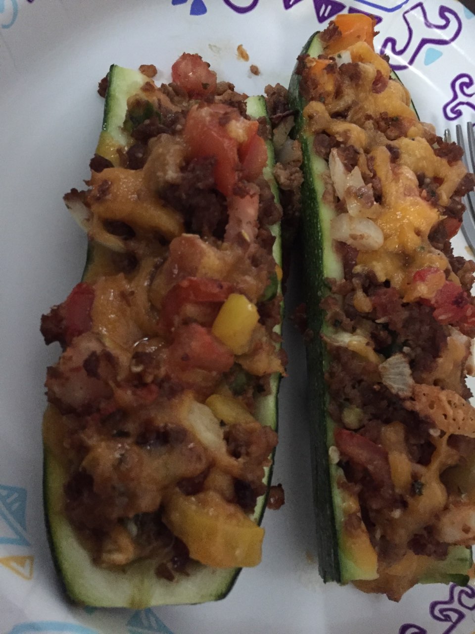 Zucchini Boats Directions, calories, nutrition & more Fooducate
