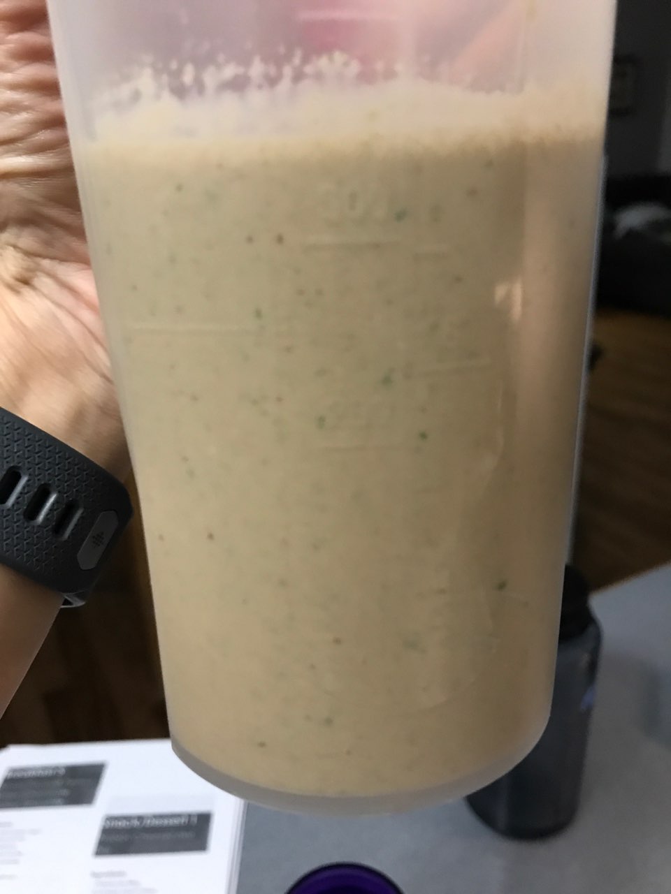 Almond butter Chocolate Coffee Smoothie Directions, calories