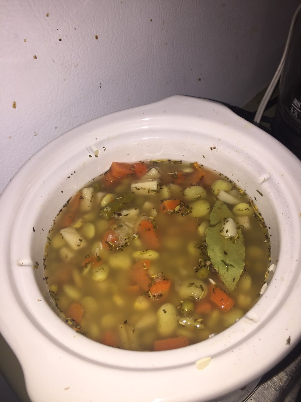 miniCrock Pot Veggie Soup!🥔🥕🥦 Directions, calories, nutrition & more