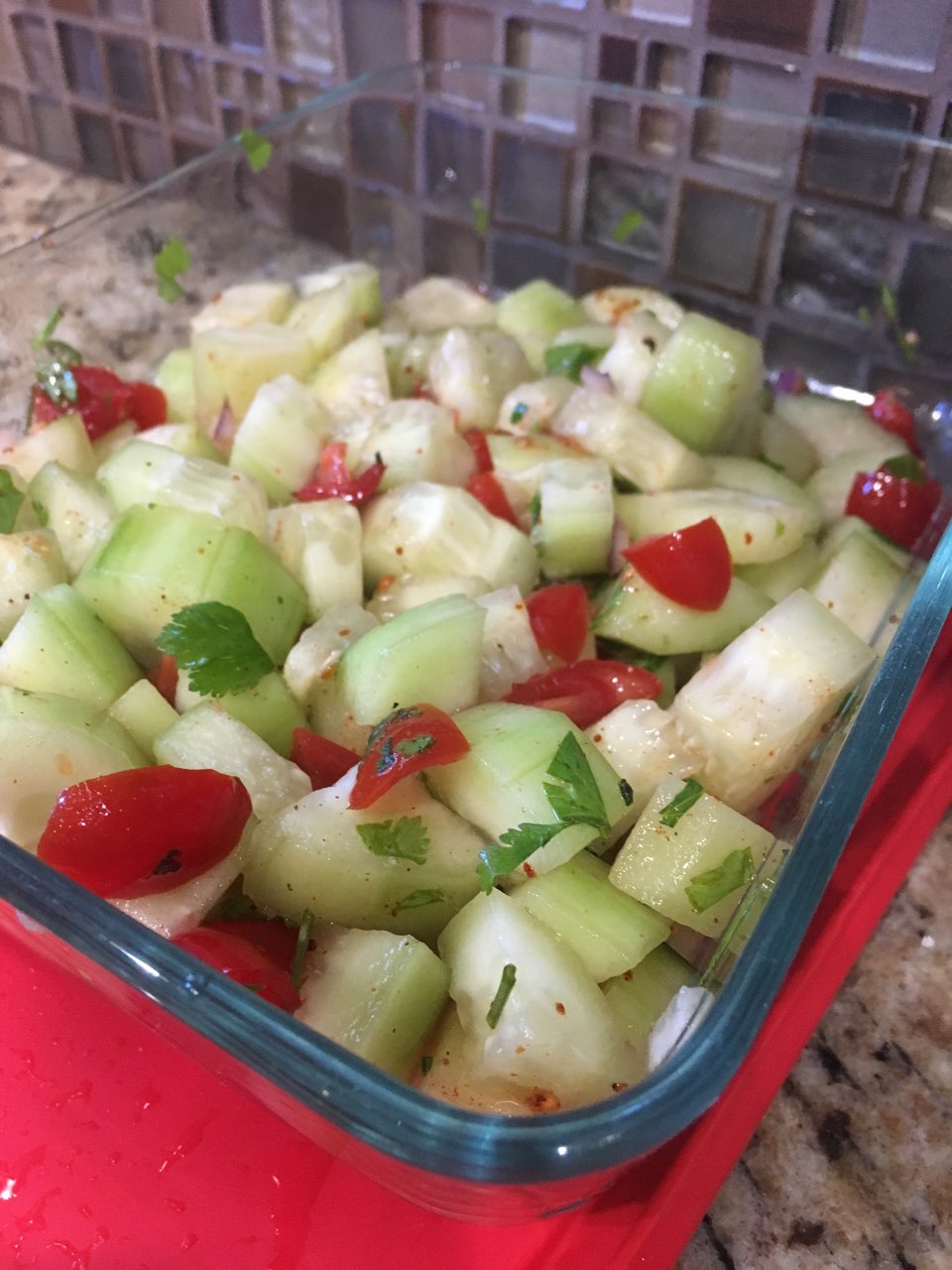 Cucumber Salad Directions, calories, nutrition & more Fooducate
