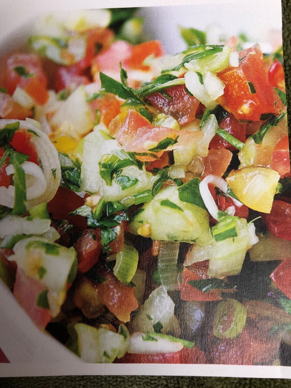 Simple Cucumber & Tomato Salad Directions, calories, nutrition & more