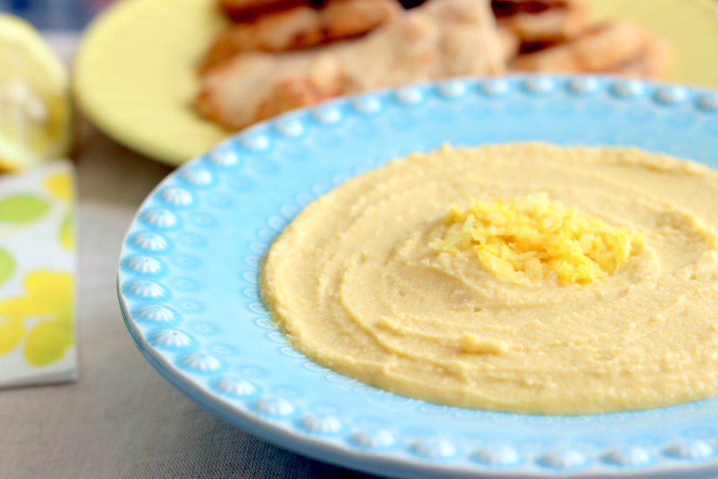 Lemony Hummus Directions, calories, nutrition & more Fooducate
