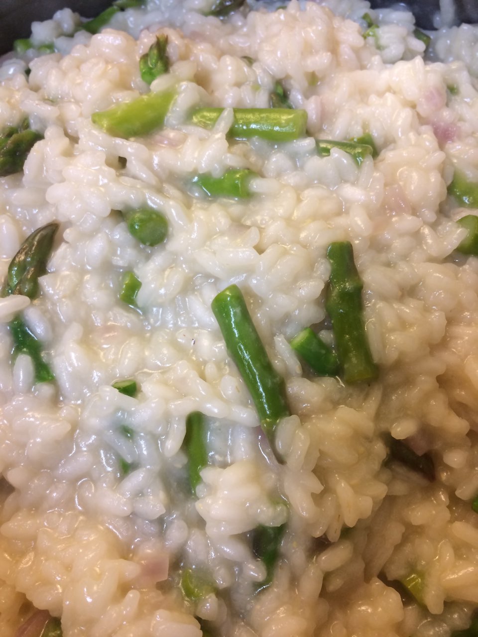 risotto with asparagus Directions, calories, nutrition & more Fooducate