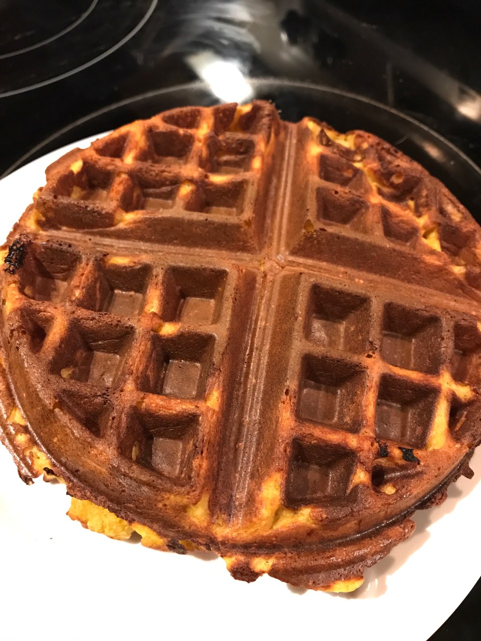 Sweet Potato Oat Waffle Directions, calories, nutrition & more Fooducate