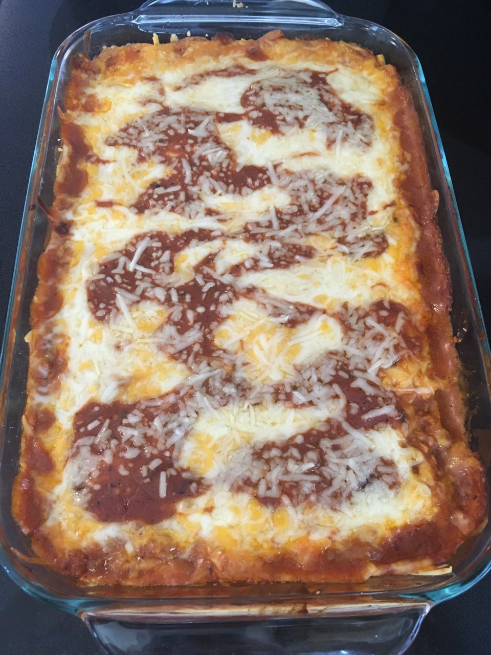 Enchilada Casserole (Chicken & Pinto Bean) Directions, calories