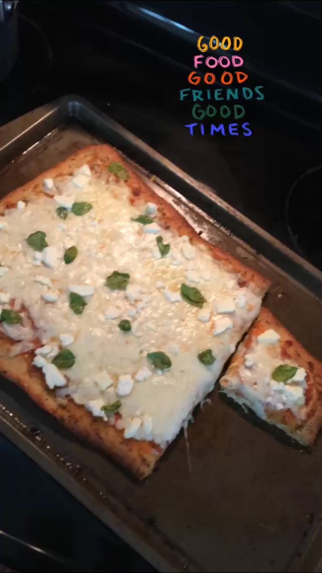 3 cheese and basil pizza Directions, calories, nutrition & more