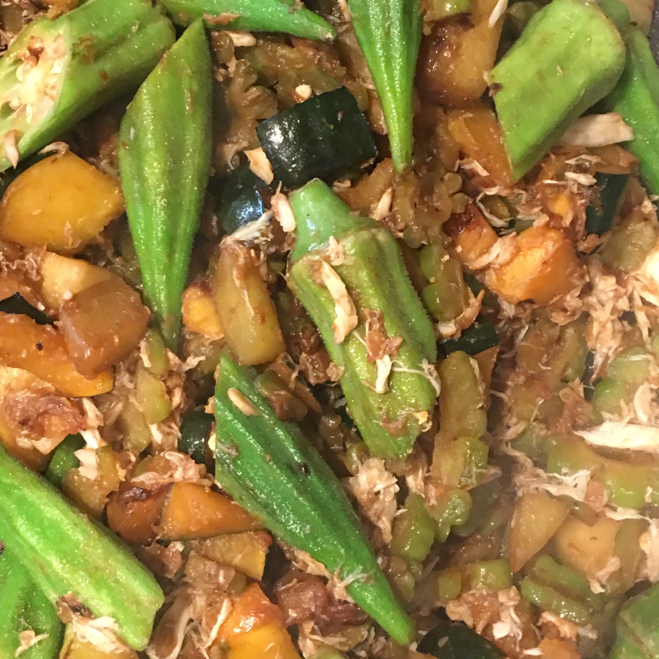 Vegetables with Crab Meat Directions, calories, nutrition & more