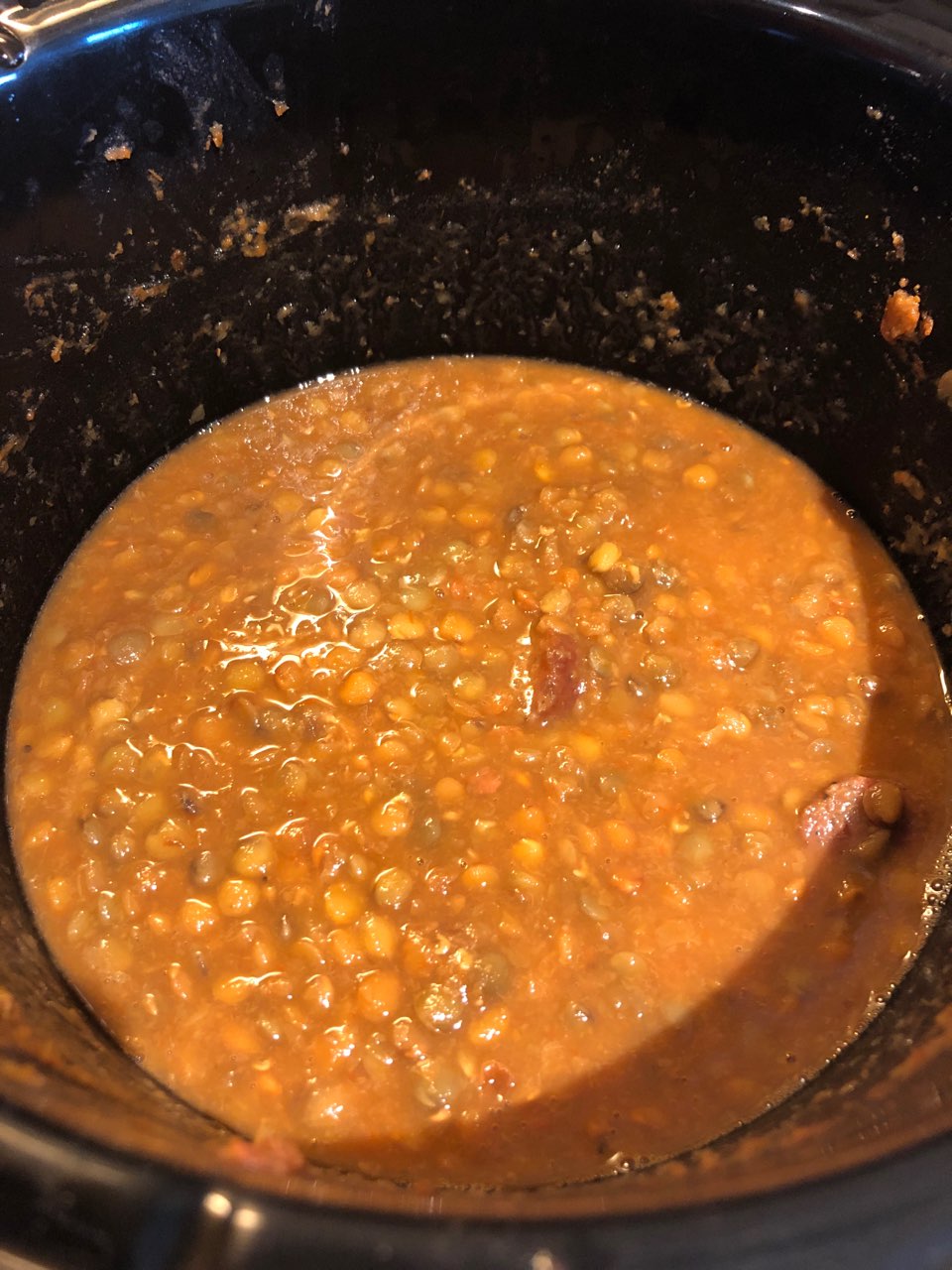 CrockPot lentils Genny Directions, calories, nutrition & more Fooducate