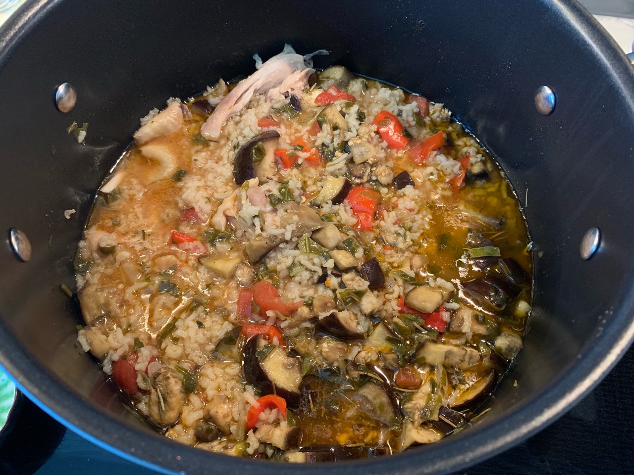 Eggplant Chicken Stew Directions, calories, nutrition & more Fooducate