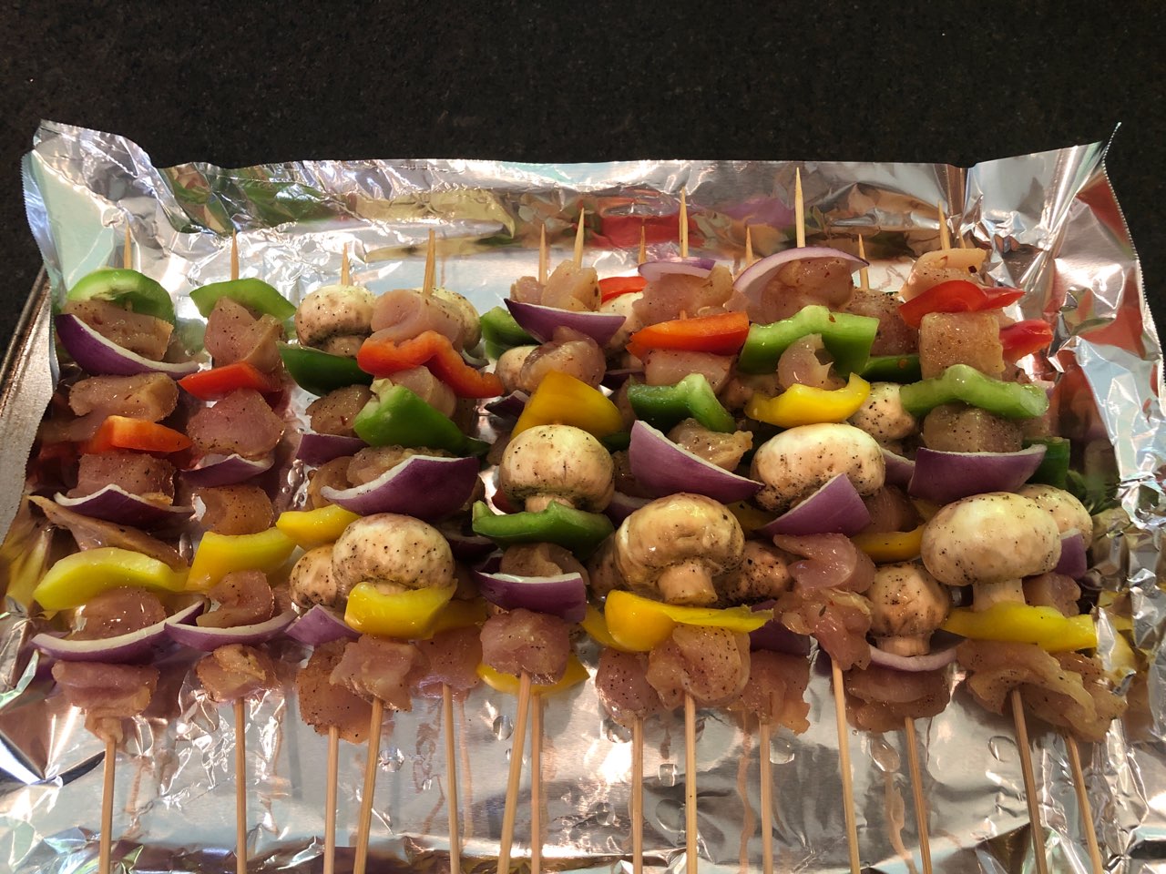 chicken shish kabob Directions, calories, nutrition & more Fooducate