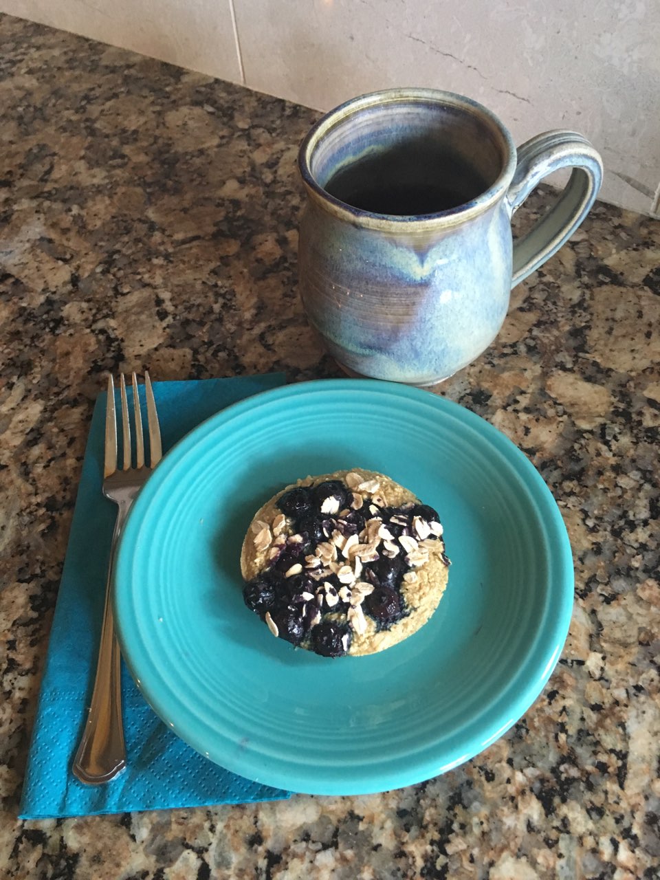 Oatmeal Blueberry Muffin Directions, calories, nutrition & more
