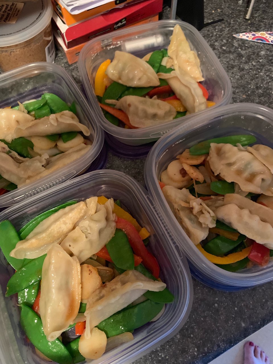 Chicken Potsticker Stirfry Directions, calories, nutrition & more