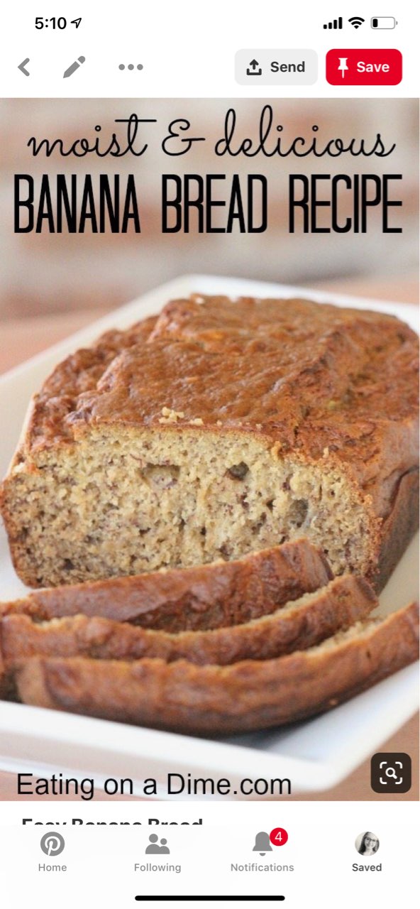banana bread Directions, calories, nutrition & more Fooducate